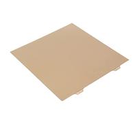 Plaque de Construction d'imprimante 3D, Retrait Facile de la Plaque d'acier PEI Or pour Le Remplacement (Plaque d'acier d'or)