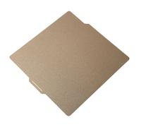 Plaque de construction double face 257x257mm,Plaque de construction PEI pour imprimante 3D,Feuille PEI double face,Plaque de construction pour imprimante 3D,Plaque d'acier pour imprimante 3D,Plaque d'