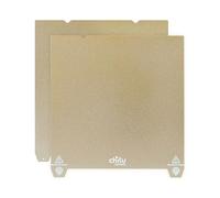 Plaque de construction double face en PEI pour imprimante 3D Ender 3/Ender 3 V3 KE/Emder 3 V3 SE/K1/K1C, 235x235mm Plateforme amovible en acier à ressort flexible résistant aux hautes températures