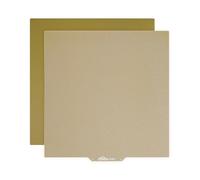 Plaque de construction double face en PEI pour imprimante 3D Neptune 3 Plus/Neptune 4 Plus, 330x330mm Plateforme amovible en acier à ressort flexible pour imprimante 3D