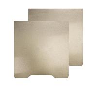 Plaque de construction en acier à ressort brut, récupération rapide, 265 x 280 mm, déni d'extraction d'adhérence pour plusieurs filaments, double partielle vernie imprimée, tôle d'acier pliable
