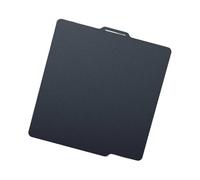 Plaque de construction en acier à ressort brut, taille 184 x 184 mm pour une forte adhérence à l'impression et un retrait facile du modèle pour impression