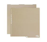 Plaque de construction en PEI texturé double face pour imprimante 3D Kobra 3, 256x268mm Plateforme amovible en acier à ressort flexible pour imprimante 3D, résistante aux hautes températures