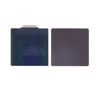 Plaque de construction en PEI texturé Rainbow PEY, plateforme flexible en acier à ressort double face pour imprimante 3D, avec aimant souple, pour 120 x 120 mm, côté PEY à