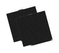 Plaque de construction flexible en acier à ressort brut, 260 x 271 mm, double face partielle avec résistance à la chaleur et récupération de forme rapide, plaque de construction double partielle