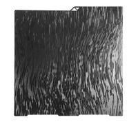 Plaque de construction PEH lisse pour 3, vagues d'eau double face et motif en soie, plate-forme de lit d'imprimante 3D flexible, feuille de construction PEH 256 x 268 mm avec