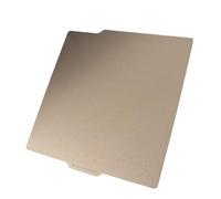 Plaque de construction PEI double face 257 x 257 mm, plateforme de lit chauffant PEI pour l'imprimante 3D, feuille PEI double face avec texture dépolie pour un retrait fa