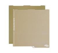 Plaque de construction PEI double face pour imprimante 3D Kobra 3, plaque de construction PEI texturée 256x268mm + feuille PEI lisse Plateforme amovible en acier à ressort flexible pour imprimante 3D