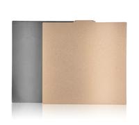 Plaque de Construction PEI pour Imprimante 3D pour Ender 5 Plus, Plaque de Construction Magnétique 377 X 370 Mm, Feuille PEI Texturée Double Face, Plate-forme de de Lit
