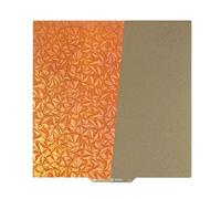 Plaque de construction PEI texturée pour imprimante 3D Neptune 3 Plus/Neptune 4 Plus, 330x330mm Plateforme amovible en acier à ressort flexible pour imprimante 3D