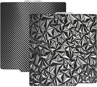 Plaque de Construction PEO Pet pour Imprimante 3D Bambu-Lab X1/X1C/X1E/P1P/P1S/A1,Pet + Fibre de 257 X 257 mm
