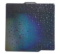 Plaque de construction pour imprimante 3D Slick PEH à motif cœur et goutte d’eau, lit d’impression flexible pour, P1P, P1S, lit chauffant double face avec forte