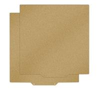 Plaque de construction Qidi Q1 Pro PEI améliorée de 250 x 250 mm - Double face texturée - En acier à ressort flexible - Impression magnétique - Imprimante 3D (250 x 250 cm)