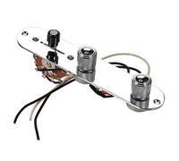 Plaque de contrôle pré-câblée avec sélecteur à lames 3 positions et faisceau de câblage, potentiomètres 250K pour guitare électrique TL