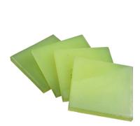 Plaque de coussin d'amortissement en PU 90A, feuille de caoutchouc élastique en polyuréthane 200mm × 300mm 1 pièce(12mm)