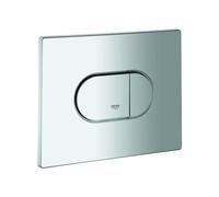 Plaque De Couvercle GROHE 42379 Avec Bouton Poussoir Chromé Mat