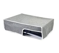 Plaque De Couverture De La Façade Pour Sony Ps5 Console De Jeu Case Play Station Playstation Ps 5 Consola Housing Skin Panel Shell Accessoires, Horizontal Gray- Chine