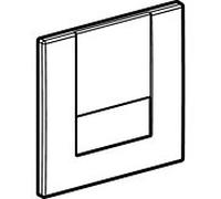 plaque de couverture Geberit HyTronic UR Tango pour 241924461 commandes UR à partir de 2009, sgl. -chromé