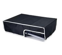 Plaque De Couverture Pour Sony Ps5 Console De Jeu Case Play Station Playstation Ps 5 Consola Logement Skin Panel Shell Accessoires, Horizontal Noir- Chine