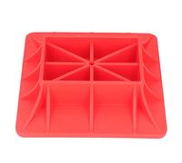 Plaque de cric de levage de voiture, soulagement de l'enfoncement de levage en nylon dur de Base hors route anti-fracture de haute résistance pour l'entretien de sauvetage