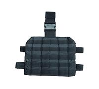 Mil-Tec Molle, adaptateur de jambe Noir Noir