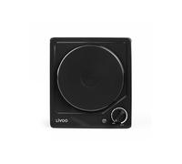 Plaque de cuisson 1 foyer, Livoo DOC167N - 1500W - plaque Noir Intégré 26 cm Plaque encastrable