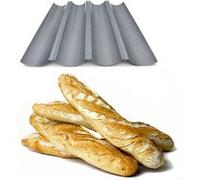 Plaque de cuisson 4 baguettes réversible 2 en 1 Incolore G