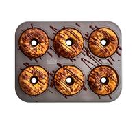 Plaque de Cuisson 6 Cakes en acier carbone, Easy baking, 35x27xH5 cm Birkmann