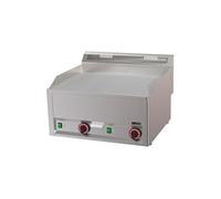 Plaque de cuisson 65x48 électrique chrome durable combinée sans soubassement 400 V FTHRC 60 EL Redfox G