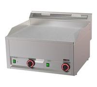 Plaque de cuisson 65x48 électrique chrome durable lisse sans soubassement 400 V FTHC 60 EL Redfox