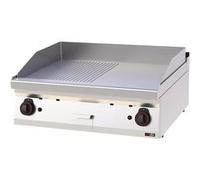 Plaque de cuisson 80x51 à gaz chromée combinée sans soubassement FTHRC 70/08 G Redfox G