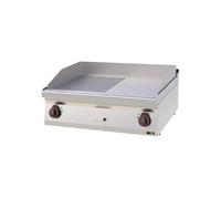 Plaque de cuisson 80x51 électrique chromée combinée sans soubassement 400 V FTHRC 70/08 E Redfox