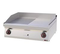 Plaque de cuisson 80x51 électrique chromée combinée sans soubassement 400 V FTHRC 70/08 E Redfox