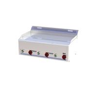 Plaque de cuisson 97x48 électrique chromée lisse sans soubassement 400 V FTHC 90 EL Redfox