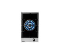 Klarstein Plaque de Cuisson Gaz 1 Feu, Table de Cuisson à Gaz 1 Brûleur, Plaque 3.4 kW, Piano Cuisine en Acier Inoxydable, de Encastrable, a Cuisine Inox