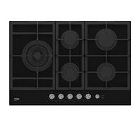 Plaque de cuisson à gaz BEKO (7718086717) - HILL75235S - Brûleur à gaz - Electrique - Noir