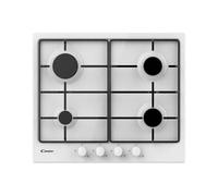 Plaque de cuisson à gaz - CANDY - CHW 6 BRWW - 4 feux - Surface émaillée - Allumage électrique
