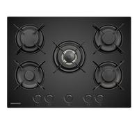 Plaque de cuisson à gaz - DAEWOO - 5 foyers - 70 cm - BH7GKF51BNM - Noir
