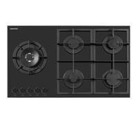 Plaque de cuisson à gaz - DAEWOO - 5 foyers - 90 cm - BH9GKF51BNH - Noir