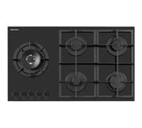 Daewoo Plaque de cuisson à gaz BH9GKF51BNH 5 foyers 90 cm Noir