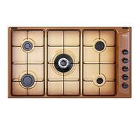 Plaque de cuisson à gaz DE'LONGHI YTF 59 DD - 90 cm - 5 brûleurs - Terre de France