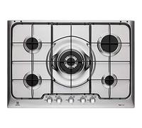 ELECTROLUX PX750UV Table de Cuisson 75 CM 5 Feux Gaz Inox Série Souples