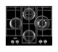 Plaque de cuisson à gaz HAGS62F/BK 7800W Noir