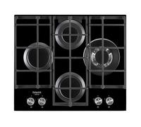 Plaque de cuisson à gaz Hotpoint HAGS62F/BK 7800W Noir