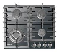 Plaque de cuisson à gaz - Kaiser - KCG 6383 - 60 cm - 4 brûleurs - Verre trempé - 3,8 kW WOK