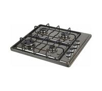 Plaque de cuisson à gaz | modèle wk-gv804t | 59 cm | pose libre | titane | 4 zones de cuisson
