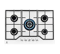 Plaque de cuisson à gaz n° 5 brûleurs 75 cm couleur blanche - KGG75362W