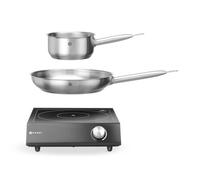 Hendi Plaque de cuisson à induction de table – 3500W (230V), 31 niveaux, commande par bouton