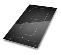 CASO Design Master E2 - Table de cuisson à induction - 2 plaques de cuisson - Niche - largeur : 27 cm - profondeur : 51 cm