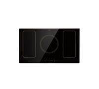Plaque de cuisson à induction encastrable 7400 W 2 zones Flex minuterie Noir